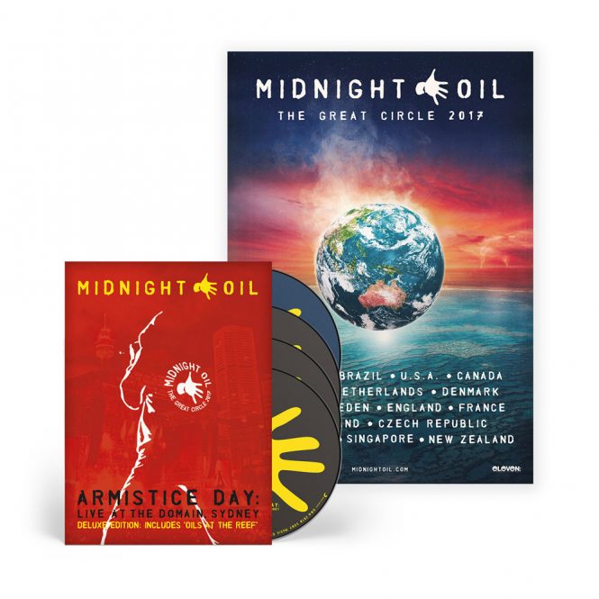 Midnight Oil Armistice Day Live at The Domain Sydney CD Ref11501z for sale online 