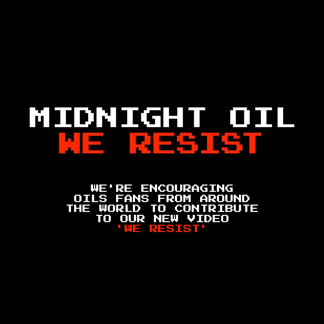 Midnight Oil encourage fans from around the world to contribute to